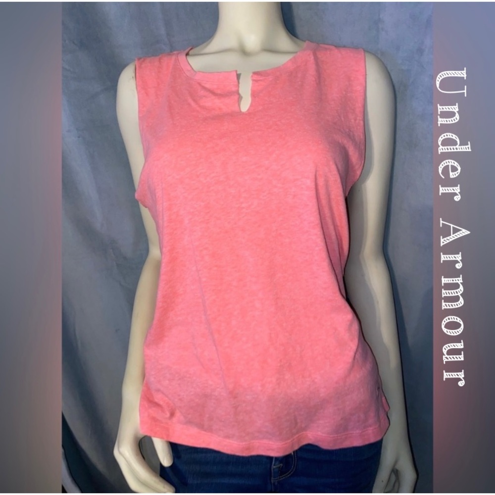 Under Armour Charged Cotton Undeniable Tank Coral